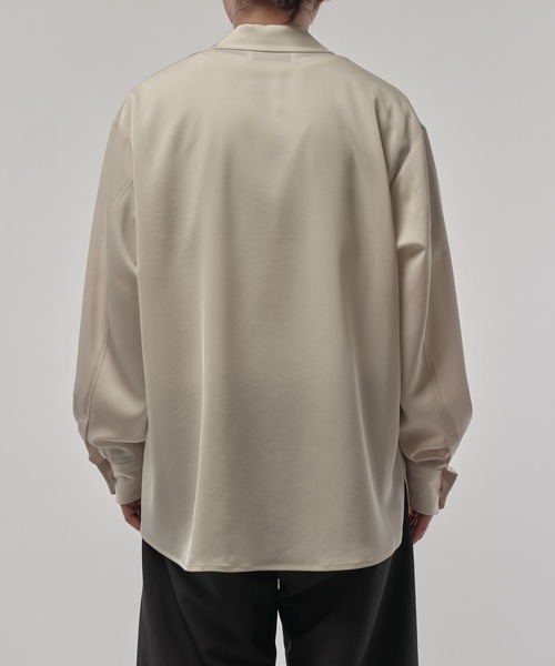 CULLNI（クルニ） シャツ 「CULLNI/クルニ」テーラードZIPシャツ