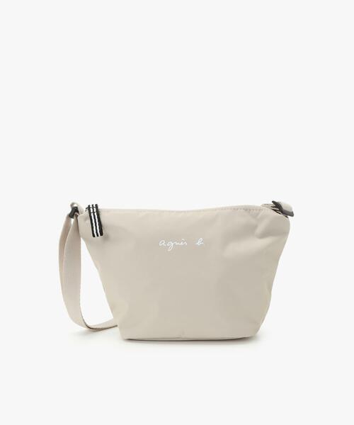 ✨美品✨アニエスベー ショルダーバッグ ロゴ金具 ナイロン 斜め掛け 3層 楽天市場】アニエスベー バッグ ナイロン（ショルダーバッグ