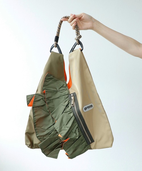 OUTDOOR RISLEY フリルメッシュトートバッグ RISLEY リズレー】バッグ | ANNE onlinestore - アンネ松本公式