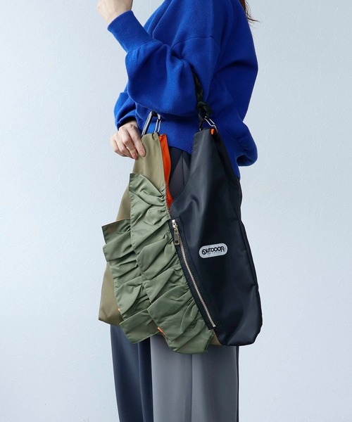 OUTDOOR RISLEY フリルメッシュトートバッグ RISLEY リズレー】バッグ | BRAND,RISLEY（リズレー） | ANNE