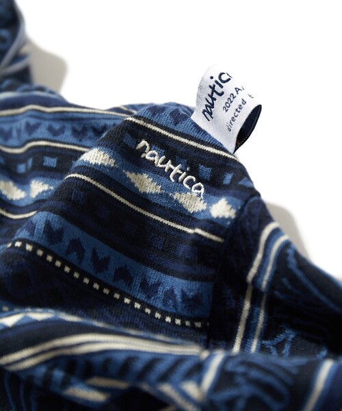 「NAUTICA」 長袖Tシャツ LARGE オリーブ メンズ