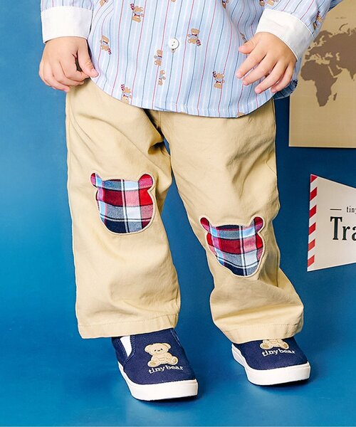 apres les cours（アプレレクール） ワイドパンツ パンツ tiny bear 
