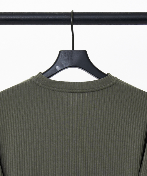 「5351 POUR LES HOMMES」 長袖Tシャツ 48 カーキ メンズ