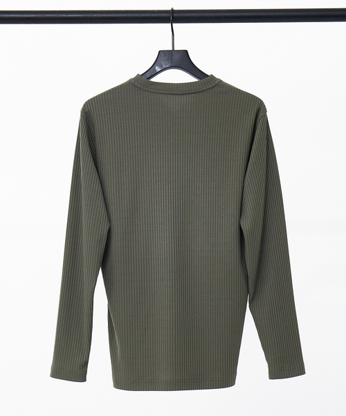 「5351 POUR LES HOMMES」 長袖Tシャツ 48 カーキ メンズ