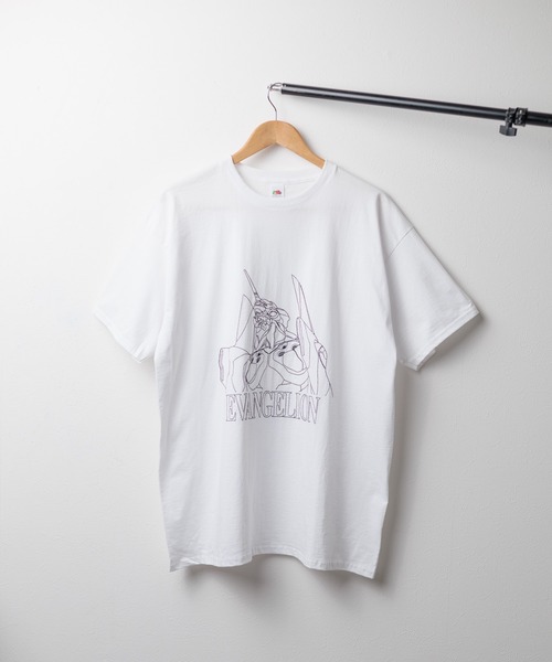FRUIT OF THE LOOM tシャツ ○EVANGELION x LOOM○6oz 刺繍 T