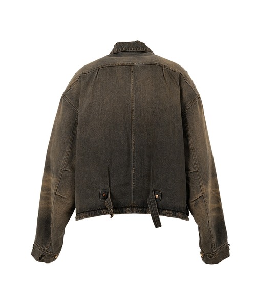 ブルゾン アウター Denim Work Jacket メンズの画像