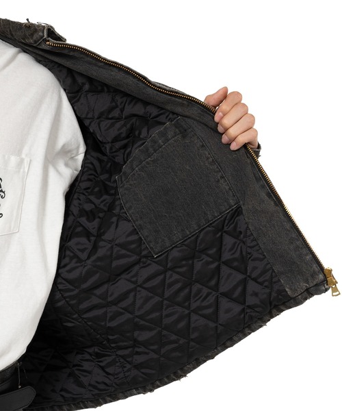 ブルゾン アウター Denim Work Jacket メンズの画像