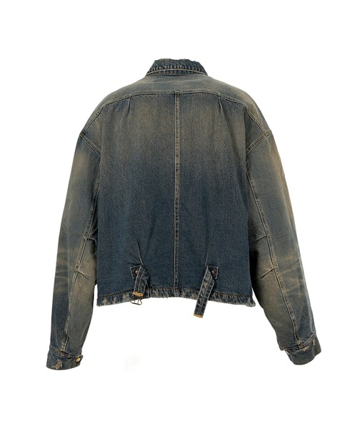 ブルゾン アウター Denim Work Jacket メンズの画像