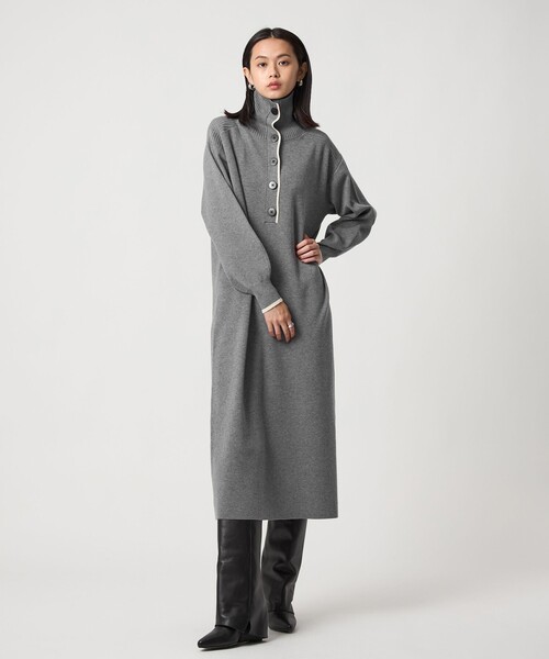 エブール　ハイネックニットワンピース　エンフォルド　ドゥーズィエムクラス EMMEL REFINES（エメル リファインズ） ワンピース 「EMMEL REFINES