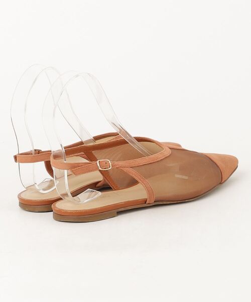 「ODETTE E ODILE」 フラットサンダル 25cm ブラウン レディース_画像2