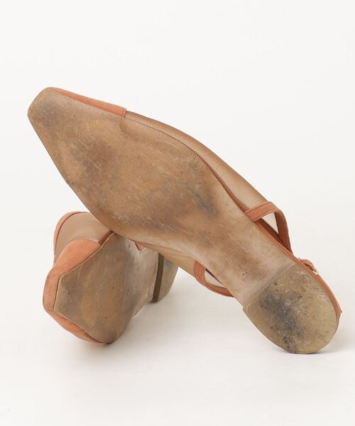 「ODETTE E ODILE」 フラットサンダル 25cm ブラウン レディース_画像3