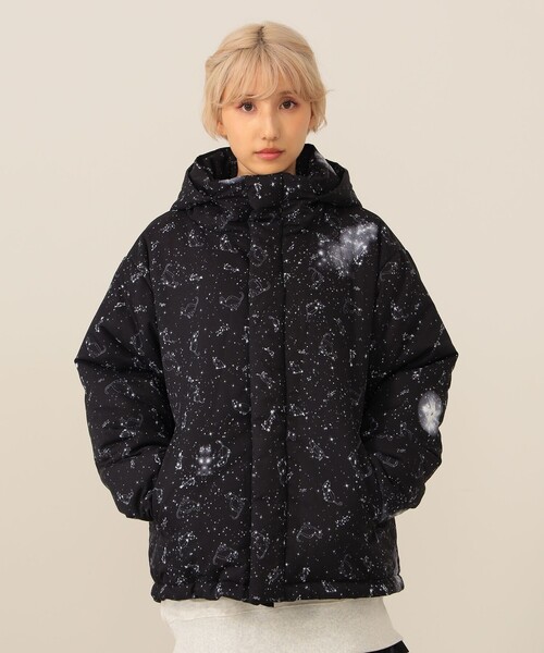 マミタスブルゾン mmts（マミタス） ブルゾン アウター ギャラクシー猫星座 ブルゾン