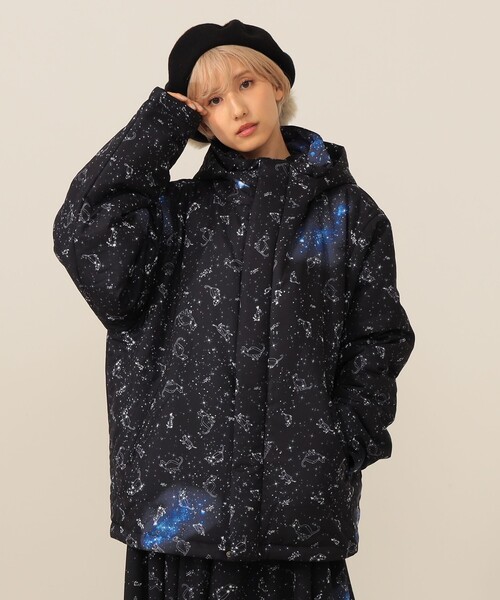 mmts（マミタス） ブルゾン アウター ギャラクシー猫星座 ブルゾン