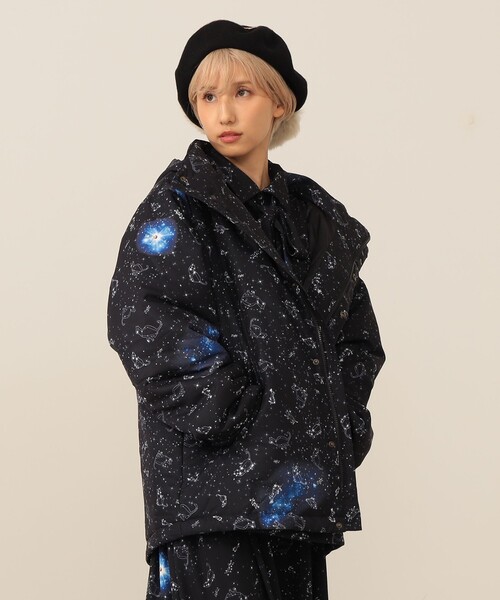 mmts（マミタス） ブルゾン アウター ギャラクシー猫星座 ブルゾン
