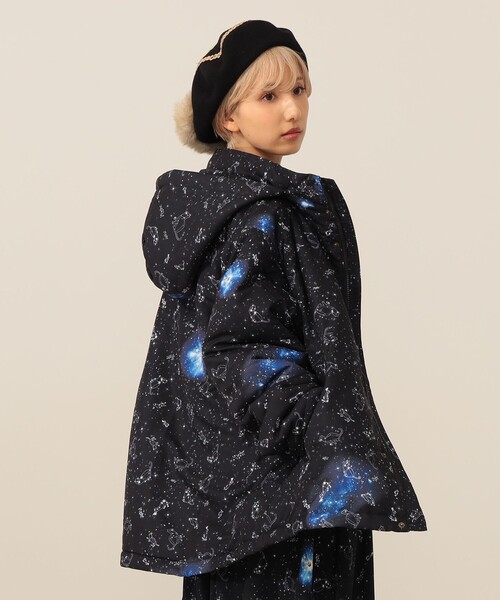 mmts（マミタス） ブルゾン アウター ギャラクシー猫星座 ブルゾン