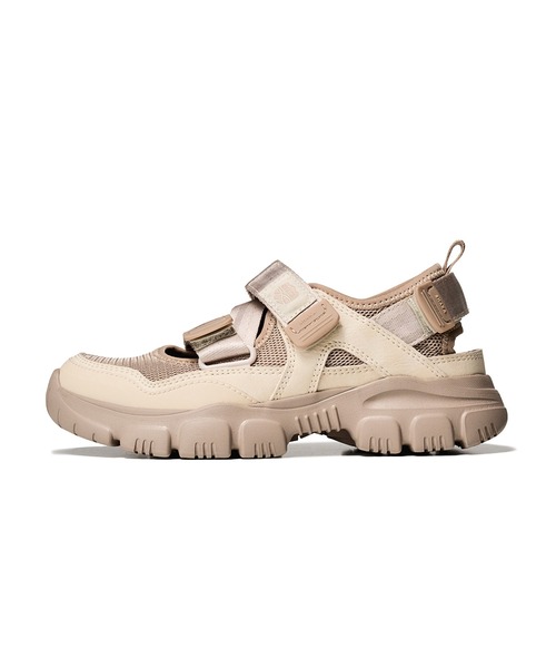 「SHAKA」 フラットサンダル 24 ブラック レディース