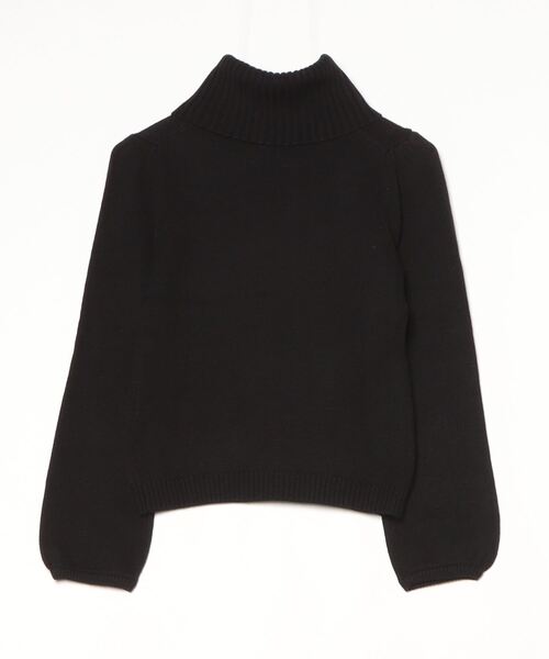 To b. by agnes 「To b.」 タートルネックニット TU ブラック