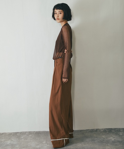 tシャツ コードメッシュシアープルオーバー レディース | ブランド登録なし | 11