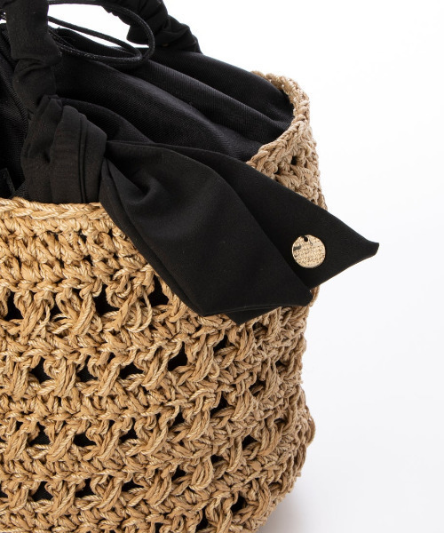 「cache cache」 かごバッグ FREE ベージュ系その他 レディース_画像5