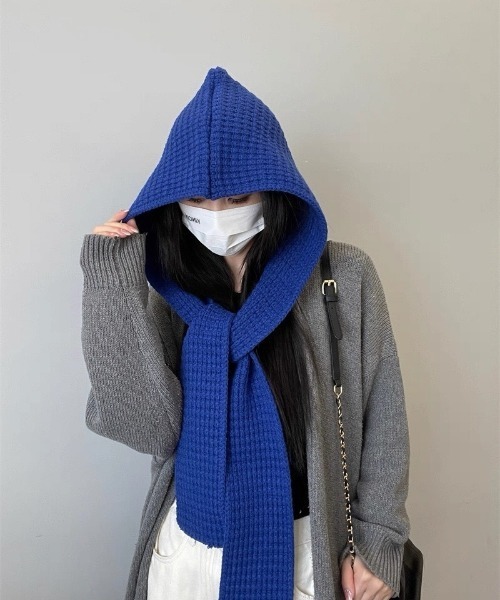 マフラー ストール 6色展開 フードマフラー レディース : ZOZOTOWN