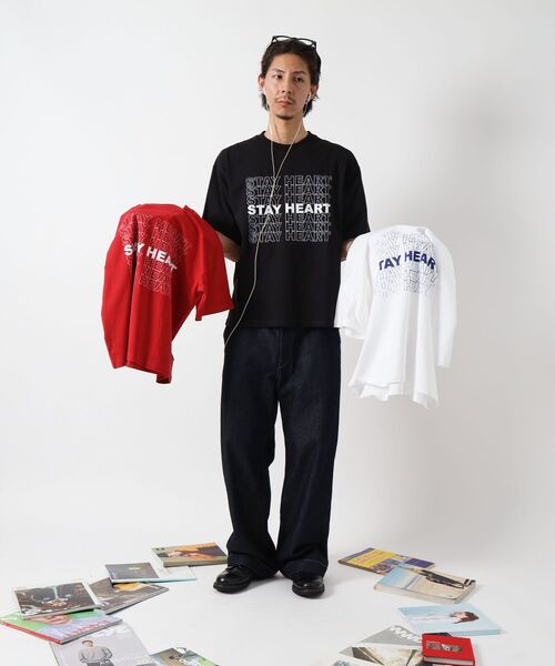 「FFEIN」 半袖Tシャツ LARGE ブラック メンズ_画像9