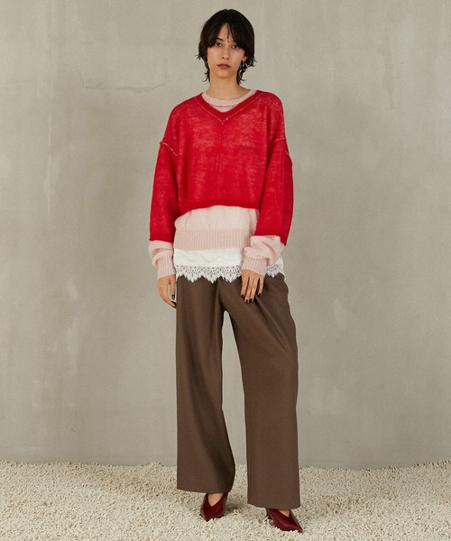 PRANK PROJECT リバーシブルモヘアニット リバーシブルモヘアニット / Reversible Mohair Knit（ニット/セーター