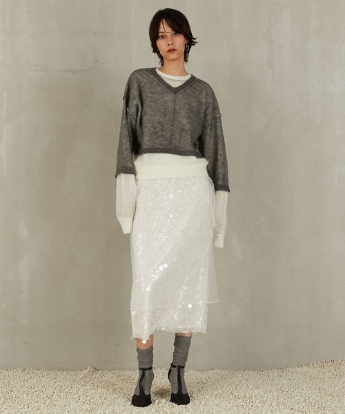 prank projectニット PRANK PROJECT(プランク プロジェクト)｜モヘアボーダーニット