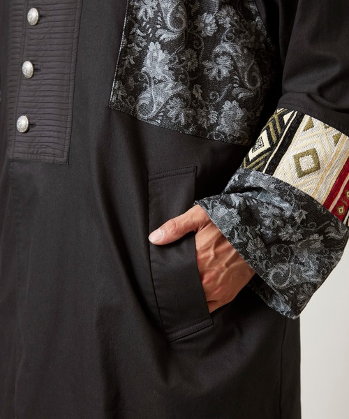 チャイハネ（CAYHANE） カーディガン 「チャイハネ」ヤオリ異素材