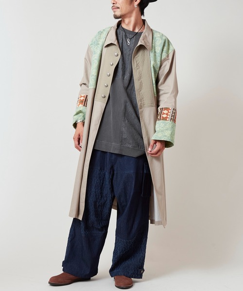 チャイハネ（CAYHANE） カーディガン 「チャイハネ」ヤオリ異素材