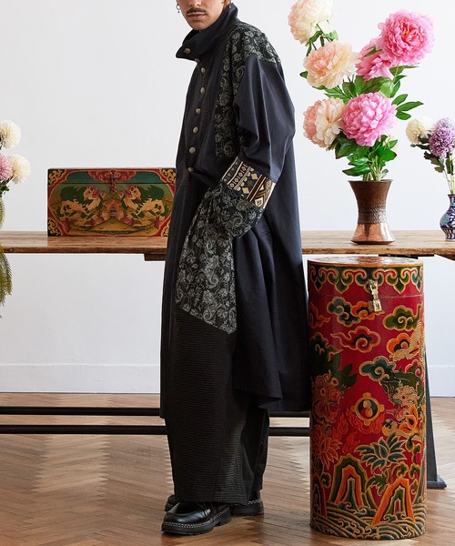 チャイハネ（CAYHANE） カーディガン 「チャイハネ」ヤオリ異素材