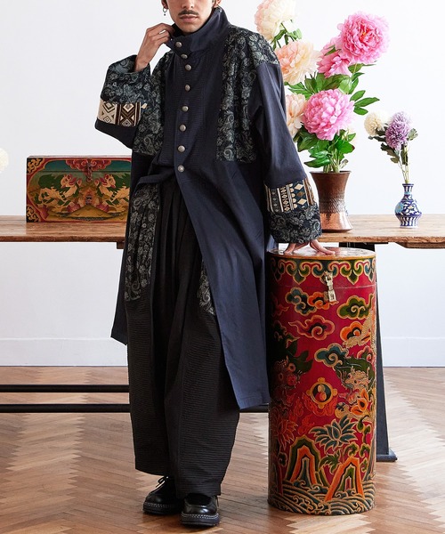 チャイハネ（CAYHANE） カーディガン 「チャイハネ」ヤオリ異素材