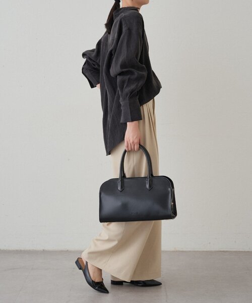 IL GALANTE ブラック ボストンバッグ　ビジネスバッグ IL GALANTE ブラック ボストンバッグ ビジネスバッグ ボストンバッグ