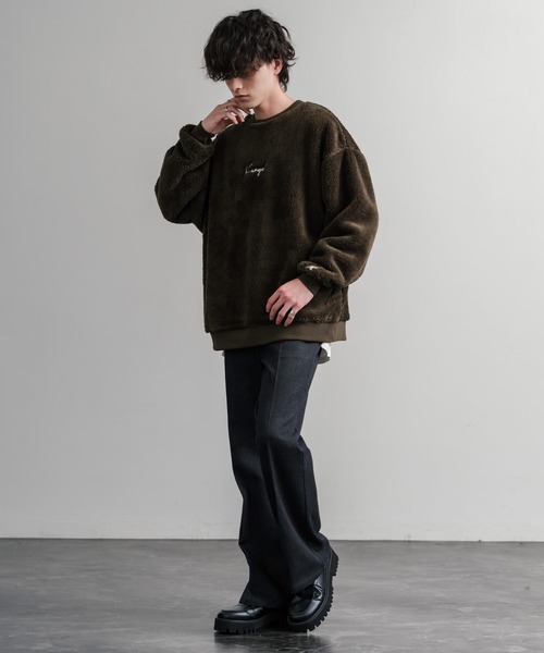 KANGOL（カンゴール） トレーナー スウェット 別注コラボ ロゴ刺繍