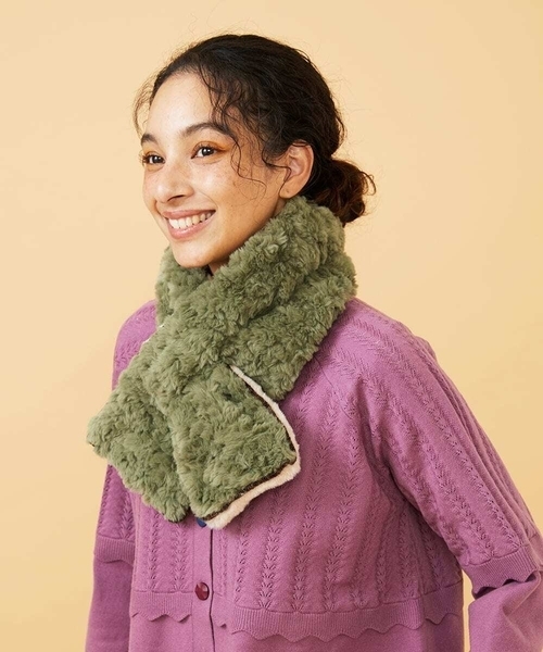 Jocomomola（ホコモモラ） ストール マフラー 「2WAY」リバーシブル