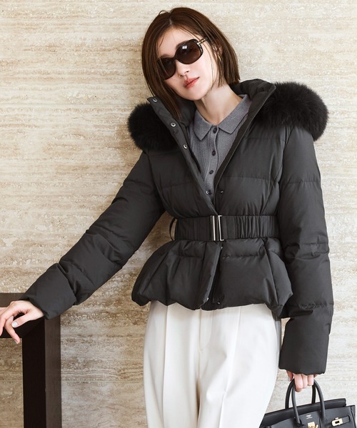 【美品】洗えるダウン ♡ルイルエブティック ダウンジャケット RUIRUE BOUTIQUE（ルイルエブティック） ダウンコート ダウン