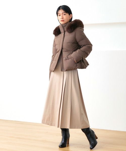 【美品】洗えるダウン ♡ルイルエブティック ダウンジャケット RUIRUE BOUTIQUE（ルイルエブティック） ダウンコート ダウン