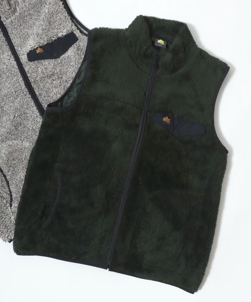 LOGOS（ロゴス） ベスト ジレ 2025AW LOGOS/ロゴス シャギーボア