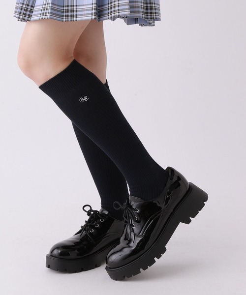 repipi armario（レピピアルマリオ） 靴下 ロゴスクールソックス