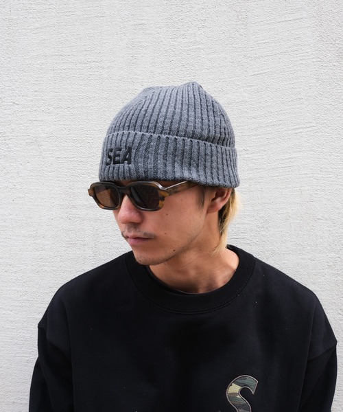 WIND AND SEA（ウィンダンシー） ニット帽 ニットキャップ 「ZOZO限定