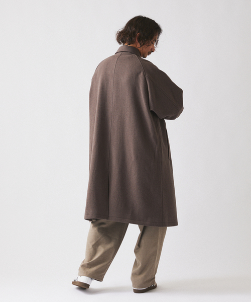 TOMORROWLAND」 ステンカラーコート 44 グリーン メンズ