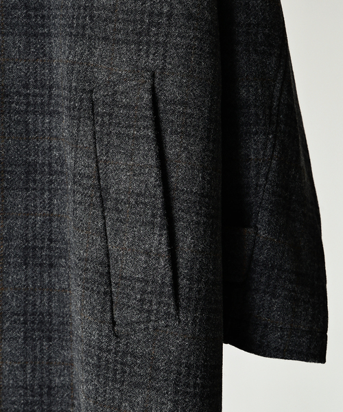 JOURNAL STANDARD relumeステンカラー（バルマカーン）コート フレンチ メリノウール バルマカーン コート（ステンカラーコート