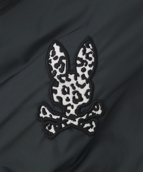 Psycho Bunny（サイコバニー） ブルゾン アウター レオパードタフタ