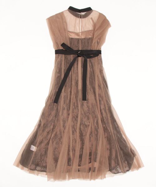 「Dorry Doll」 ノースリーブワンピース M チャコール レディース_画像2