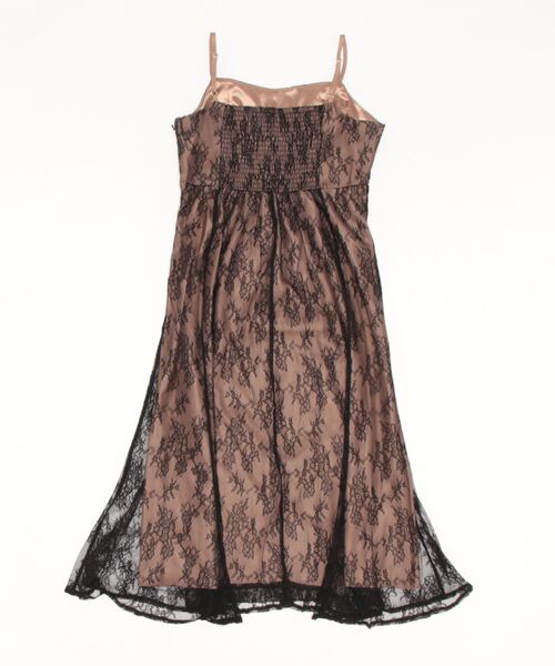 「Dorry Doll」 ノースリーブワンピース M チャコール レディース_画像4