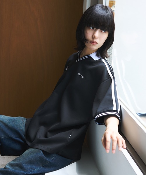 「WETTEMPT」 半袖シャツ SMALL ブラック メンズ_画像5