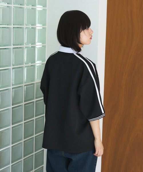 「WETTEMPT」 半袖シャツ SMALL ブラック メンズ_画像9