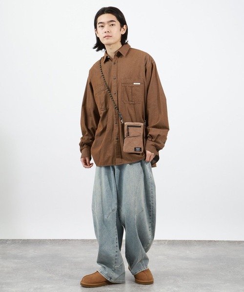 BAYFLOW（ベイフロー） ワイドパンツ ジーンズ 「ストレッチ」ワイド