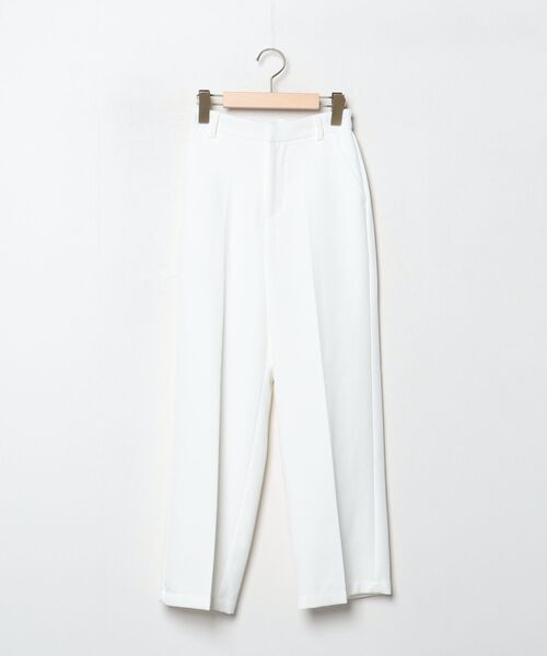 _出品 Re:EDIT（リエディ） パンツ - ホワイト レディース : ZOZOTOWN Yahoo
