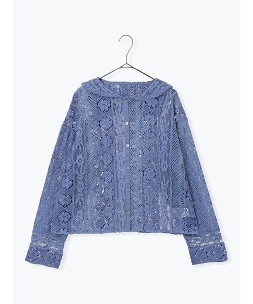 新品 未使用 ツハル TSUHARU sm2 レース バルーンスリーブブラウス 公式通販】TSUHARU by Samansa Mos2（ツハル バイ サマンサモスモス）