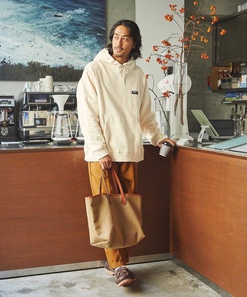 「THE CRAFT CREW PRODUCTS」 プルオーバーパーカー S カーキ メンズ_画像8